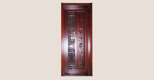 海珠卧室门选红木门中式风格还是白色好