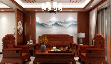 海珠如何装饰中式风格客厅？